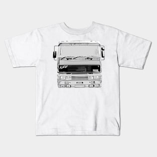 ERF EC14 1990s classic heavy lorry Kids T-Shirt